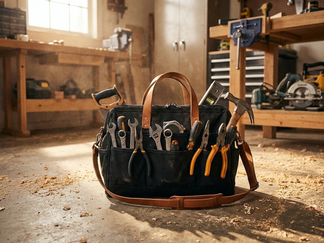Packed tool bag